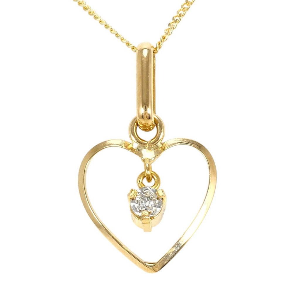 VINTAGE 18k Silver Diamond Necklace